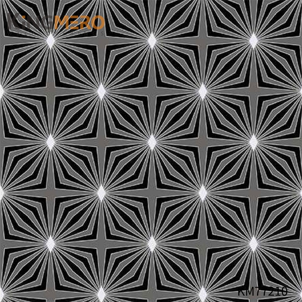KINGMERO home decor wallpaper ideas Exporter Geometric Deep Embossed Modern Children Room 0.53*9.5M(±5%) PVC Wallpaper SKU:KM77210