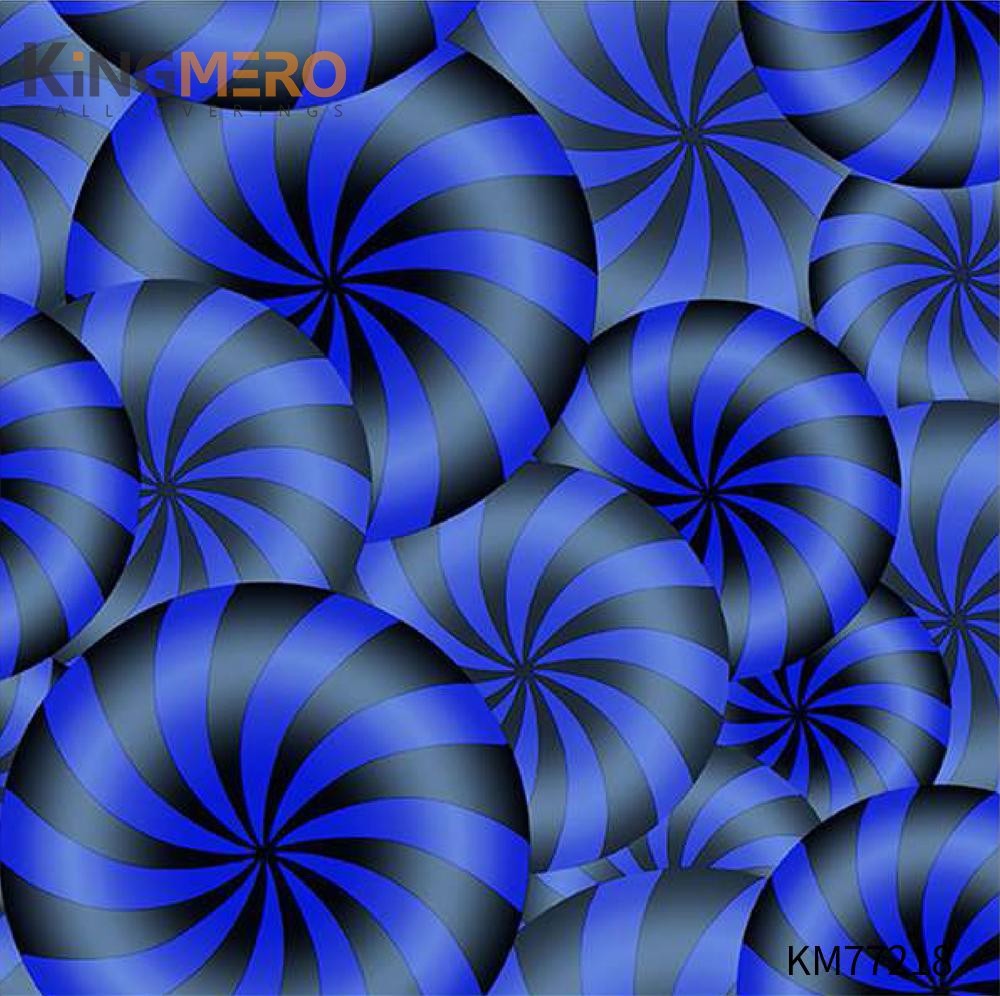 KINGMERO colorful wallpaper home Exporter Geometric Deep Embossed Modern Children Room 0.53*9.5M(±5%) PVC Wallpaper SKU:KM77218