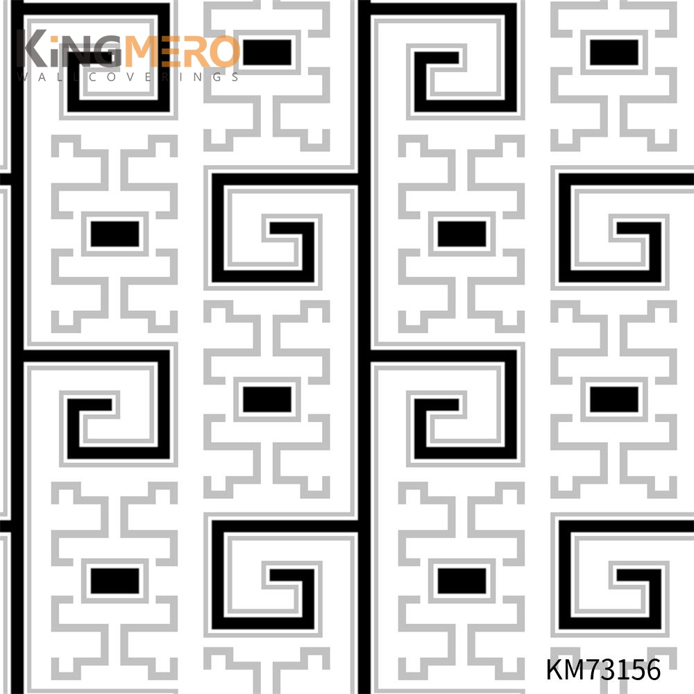 KINGMERO Exporter PVC Geometric Bronzing European Photo studio 0.53*9.5M(±5%) wallpaper wallcoverings Wallpaper SKU:KM73156