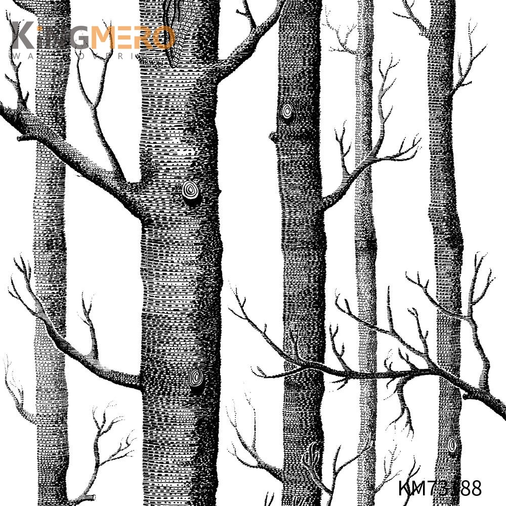 KINGMERO wall and deco wallpaper Exporter Geometric Bronzing European Photo studio 0.53*9.5M(±5%) PVC Wallpaper SKU:KM73188