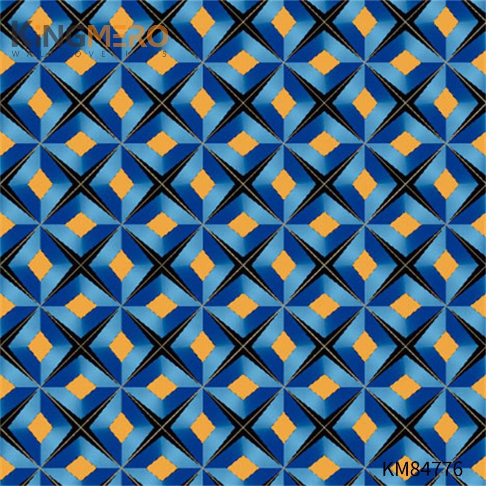 KINGMERO PVC Top G Geometric Household European Deep Embossed 0.53*9.5M(±5%) cover wallpaper Wallpaper SKU:KM84776