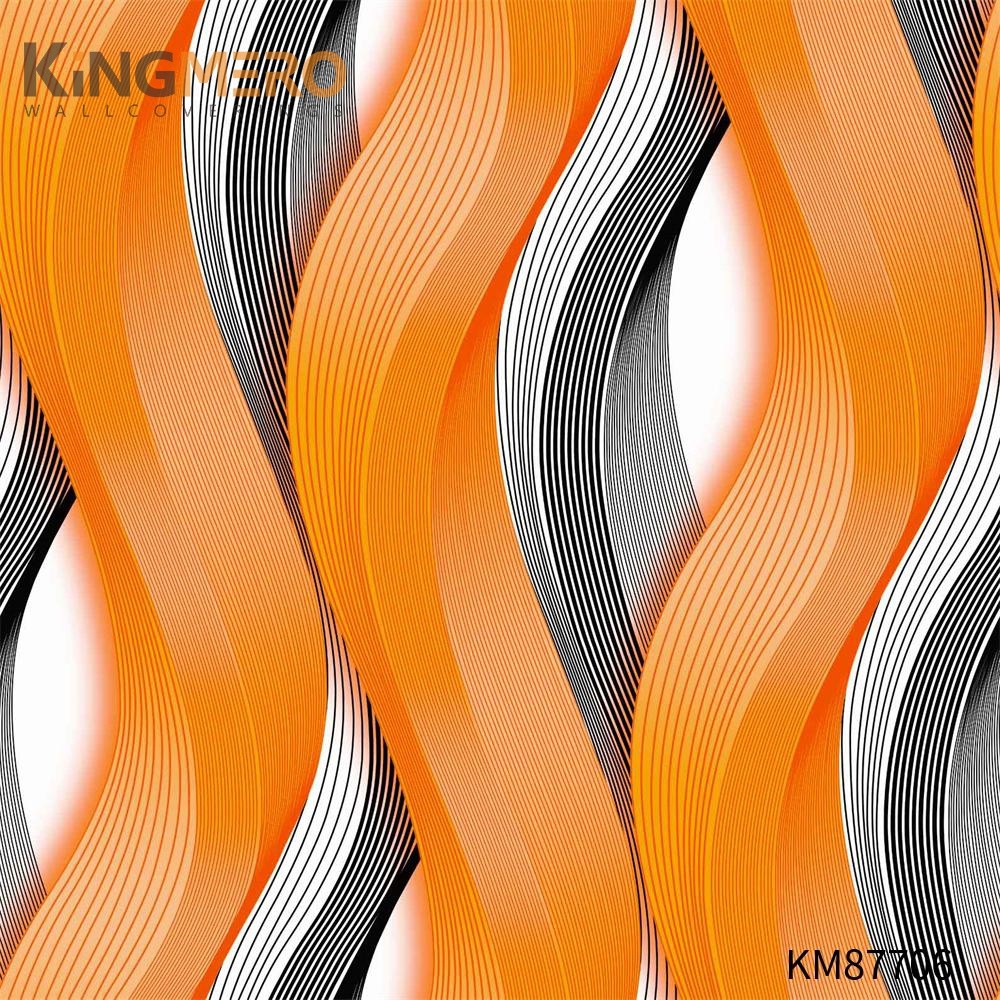 KINGMERO Simple PVC Flowers Embossing Pastoral 0.53*9.2M wallpaper for the wall Children Room Wallpaper SKU:KM87706